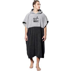 ExtraLarge Thick Hooded Beach Towel Changing Robe.Surf Poncho Men for EasyChange